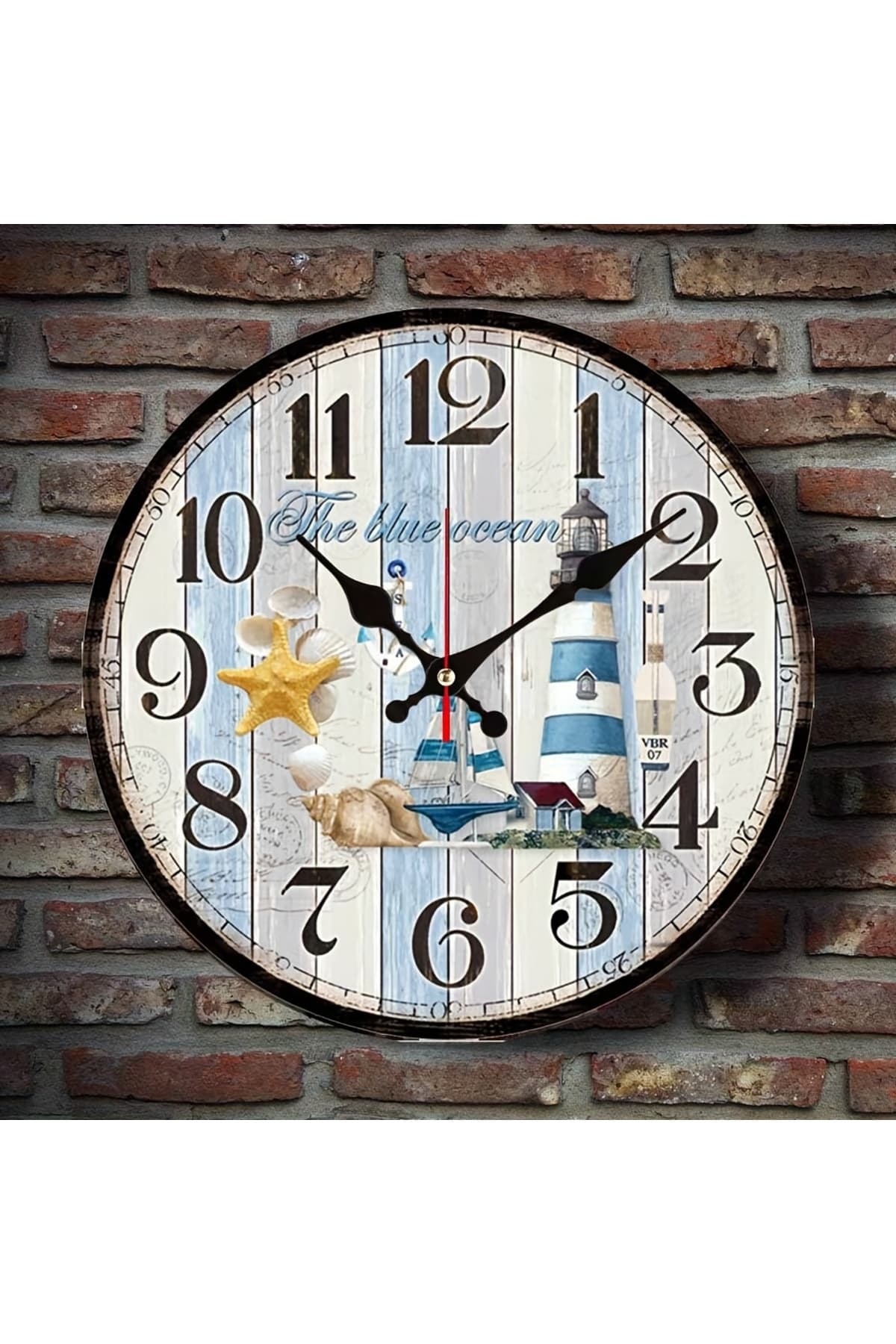 bilge Tasarım retro Duvar Saati 40 x 40 CM