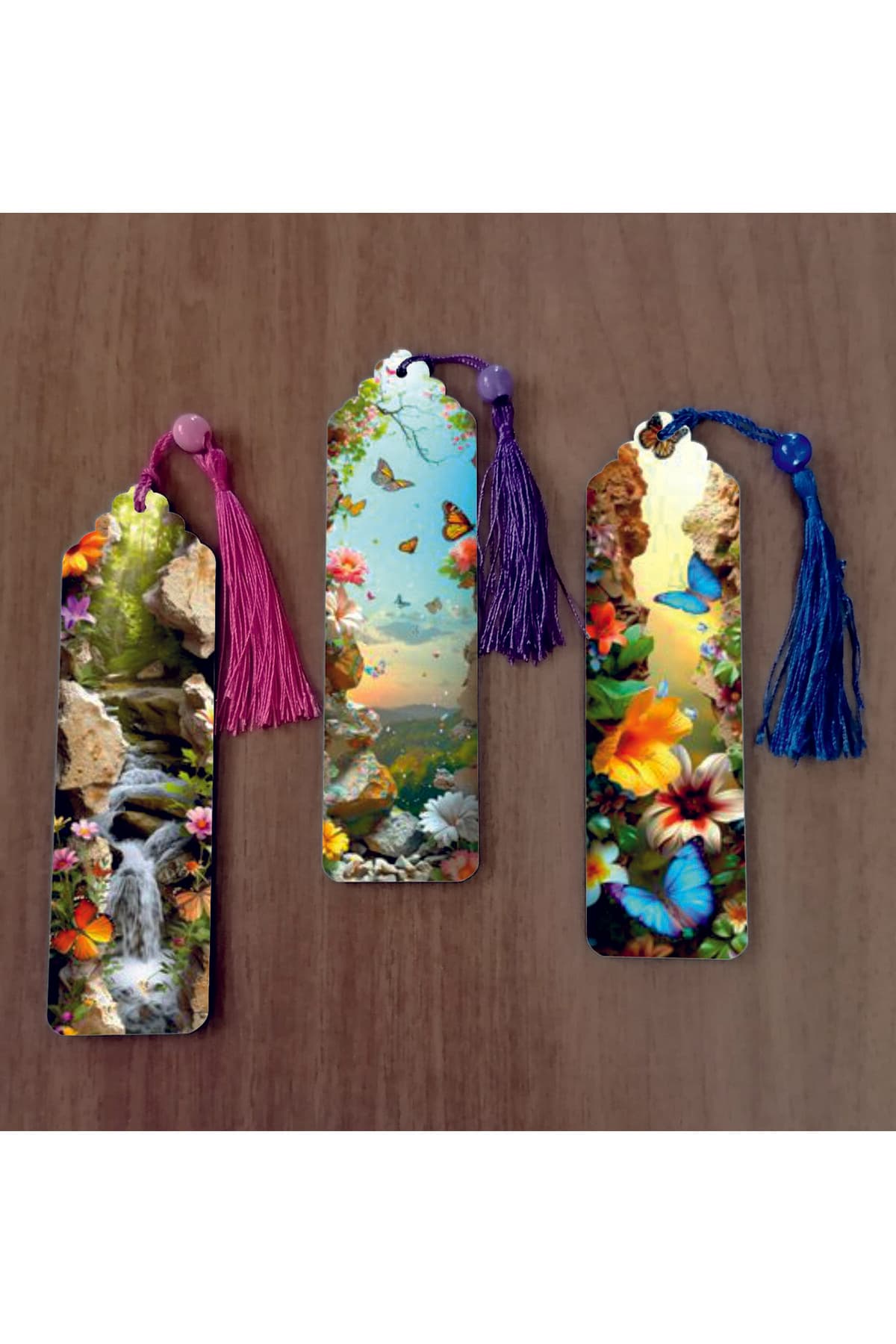 BİLGE TASARIM Design Sevimli Kitap Ayraçları 3’lü SET