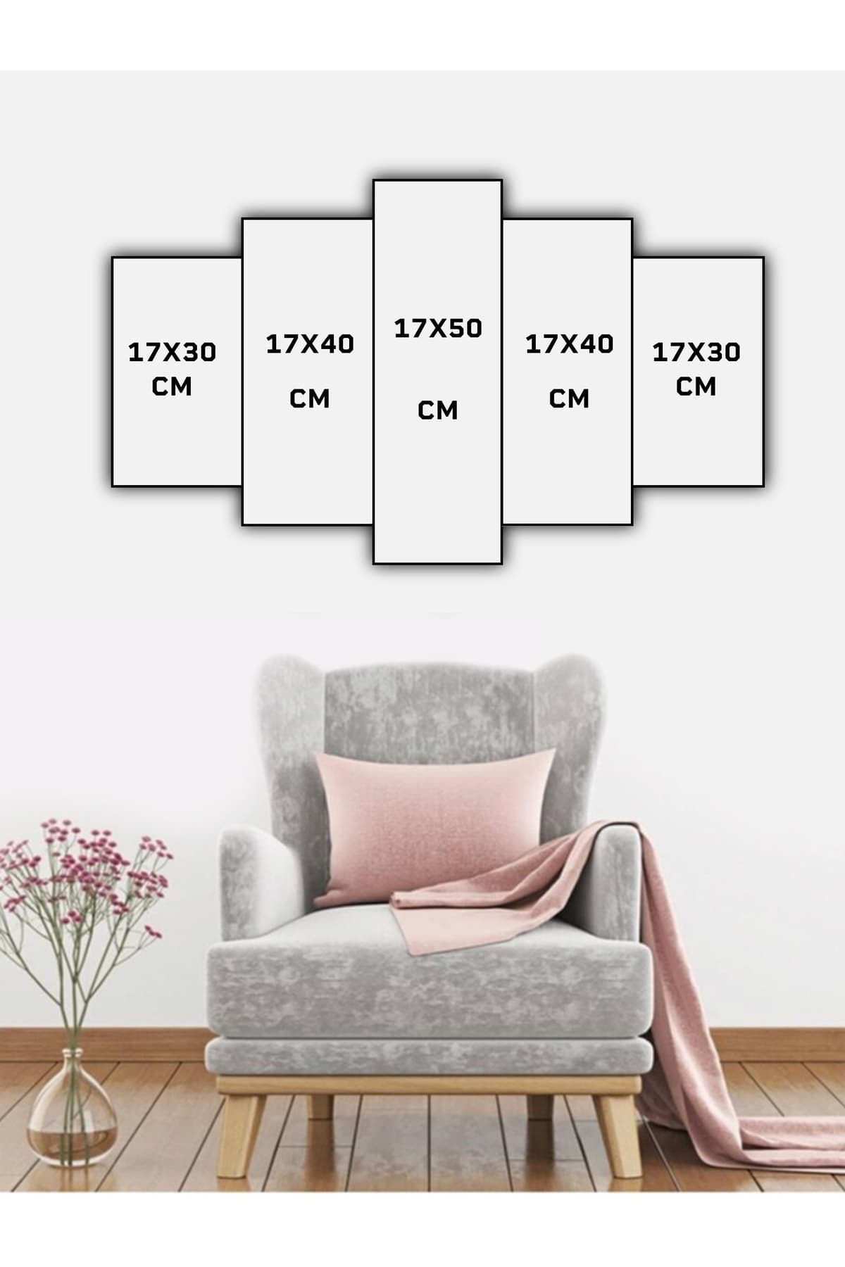 Bilge 5 Parçalı Mdf Tranvay Eski Istanbul Tablo - B5mdf-0001 - Detay